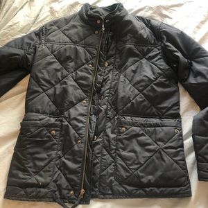J. Crew Men’s Navy Quilted Jacket Small S